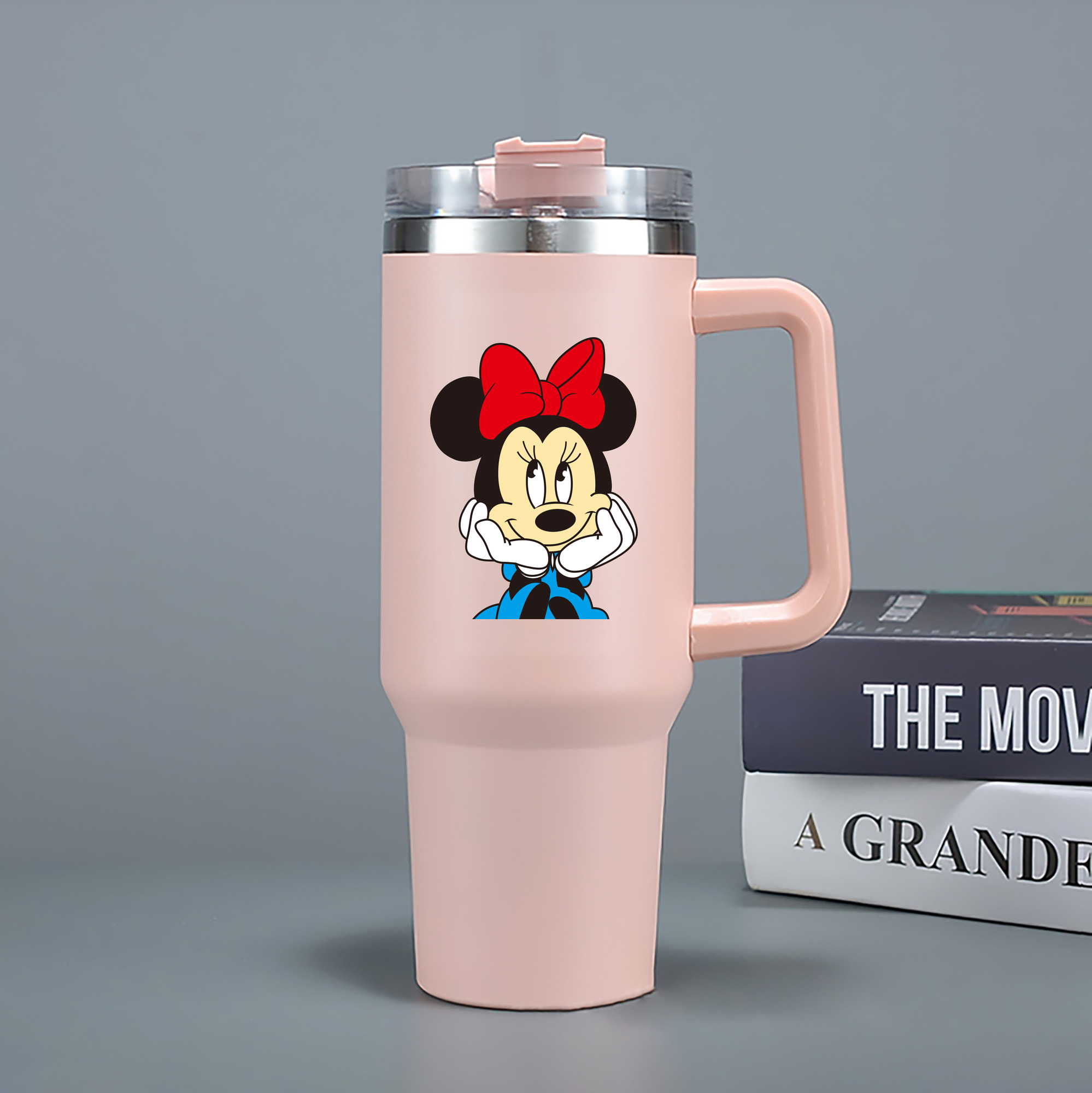 （画像用） ミッキーマウス Mickey Mouse 1200mL車用タンブラー（カラープリント）
